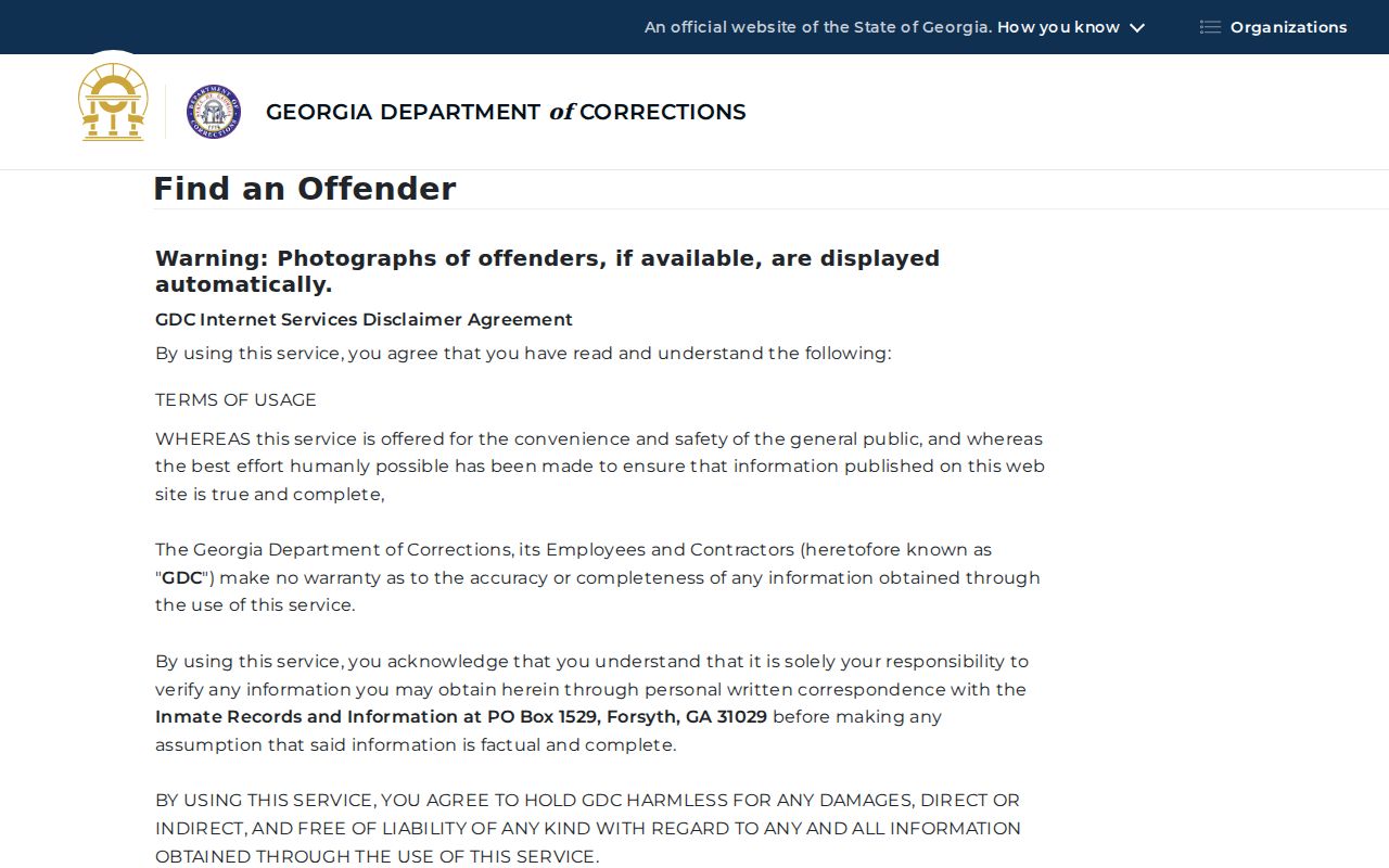 Clay County criminal history Georgia offender search