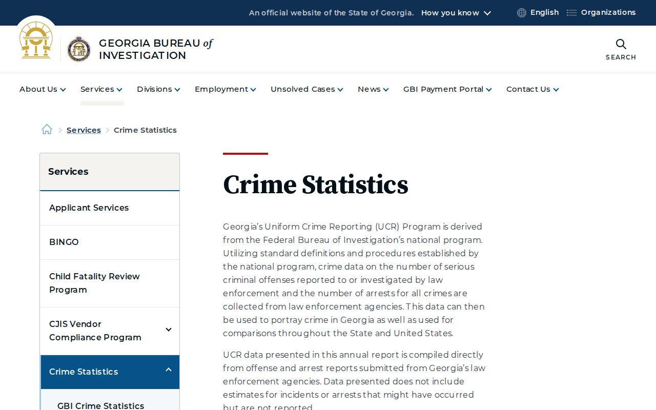 Bluffton criminal records crime statistics source