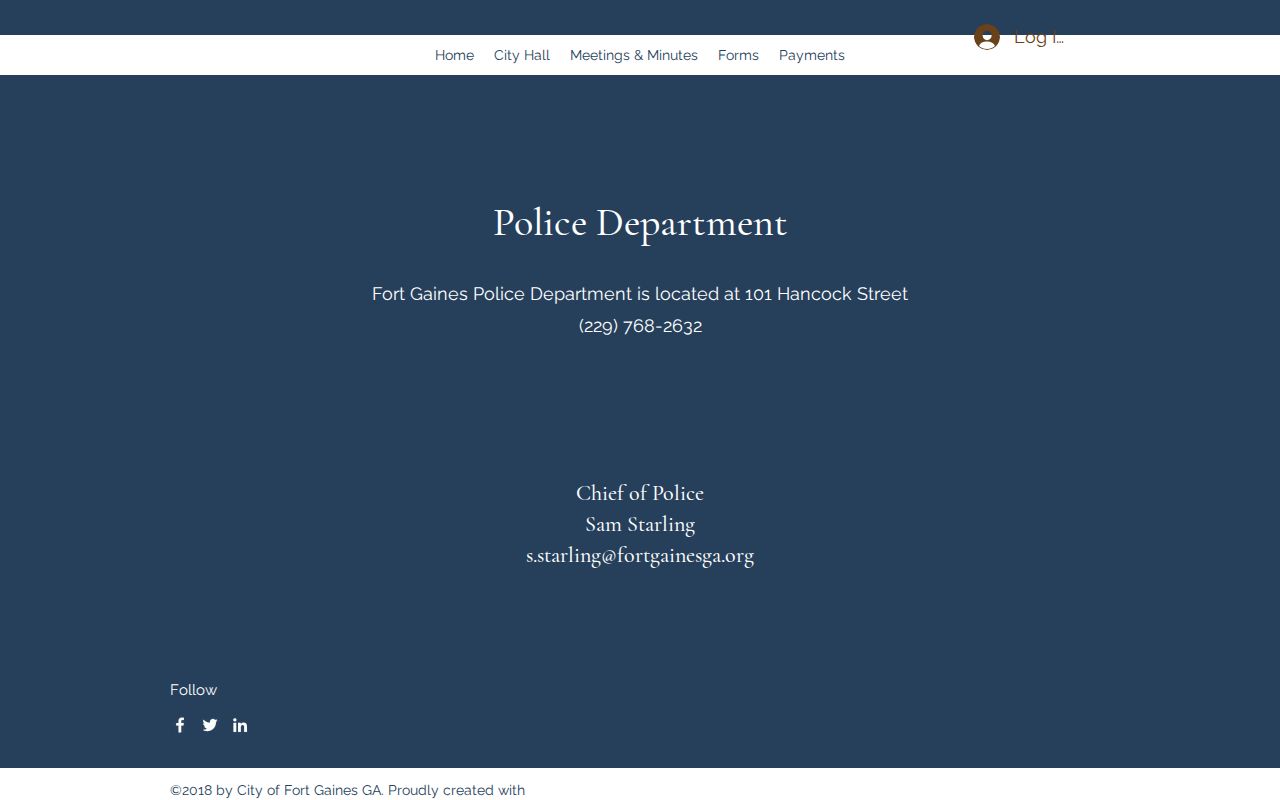 Fort Gaines criminal records public safety source