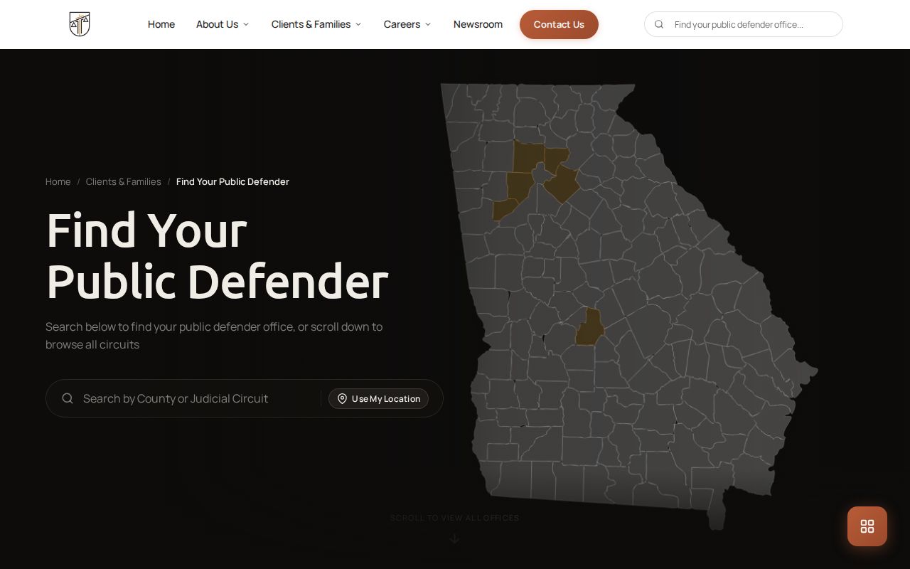 Fort Gaines criminal court record public defender source